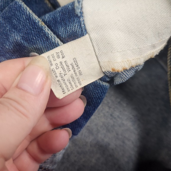 Gap Workforce Denim Vintage Jean Jacket Adult S Rustic Western Farmcore - Picture 6 of 7
